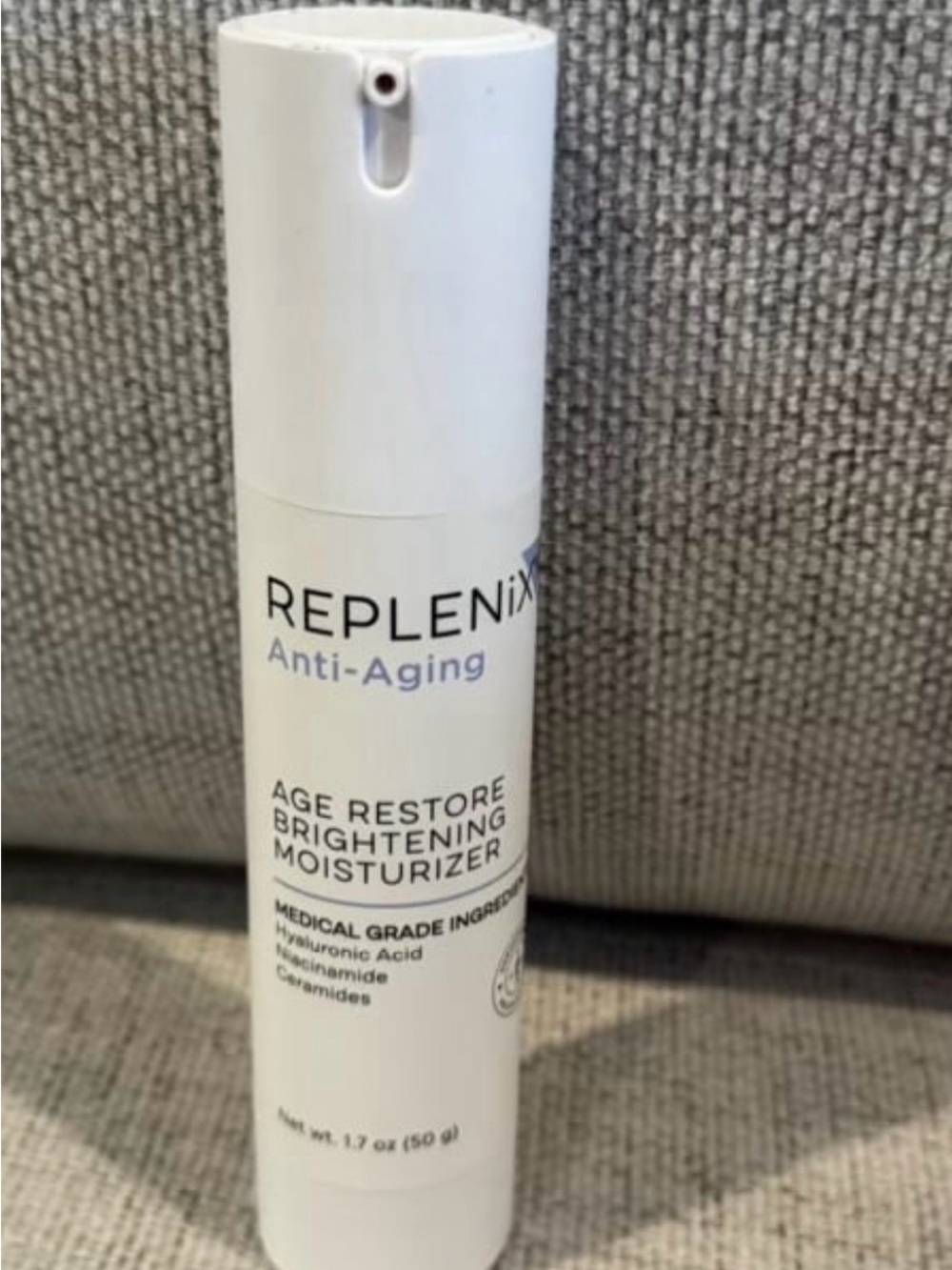 Replenix Age Restore Brightening Moisturizer 1.7 oz Anti-Aging Face Cream New